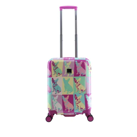 Mała walizka Saxoline Bulldog Color 34l